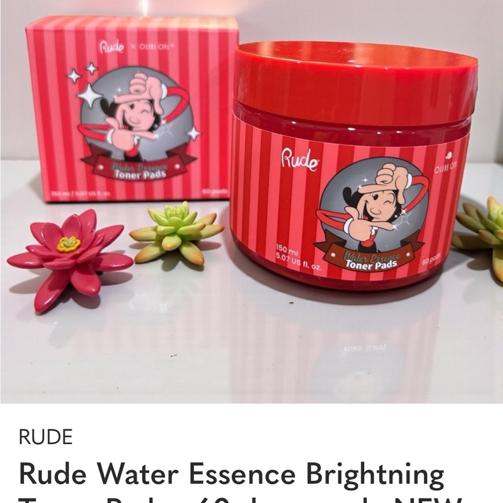RUDE Red Toner Pads